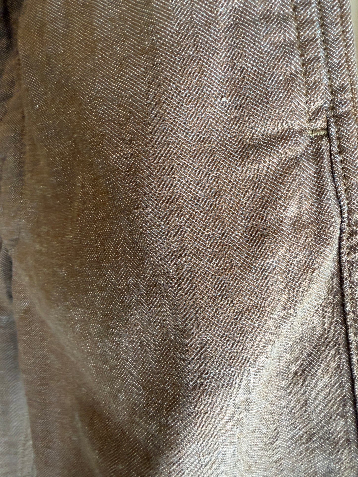 日本上陸！ CAPTAIN SANTORS  Legionario Pants コットンxリネン　ヘリンボーントラウザーズ Made in Italy