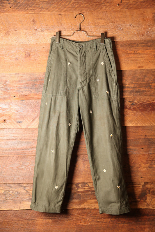 SHANANA MIL<シャナナミル>　US ARMY OG-107 Re-make Trousers W28相当