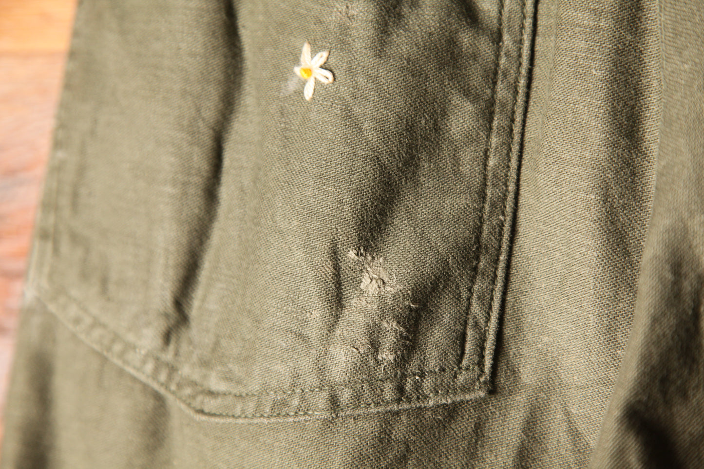 SHANANA MIL<シャナナミル>　US ARMY OG-107 Re-make Trousers W28相当