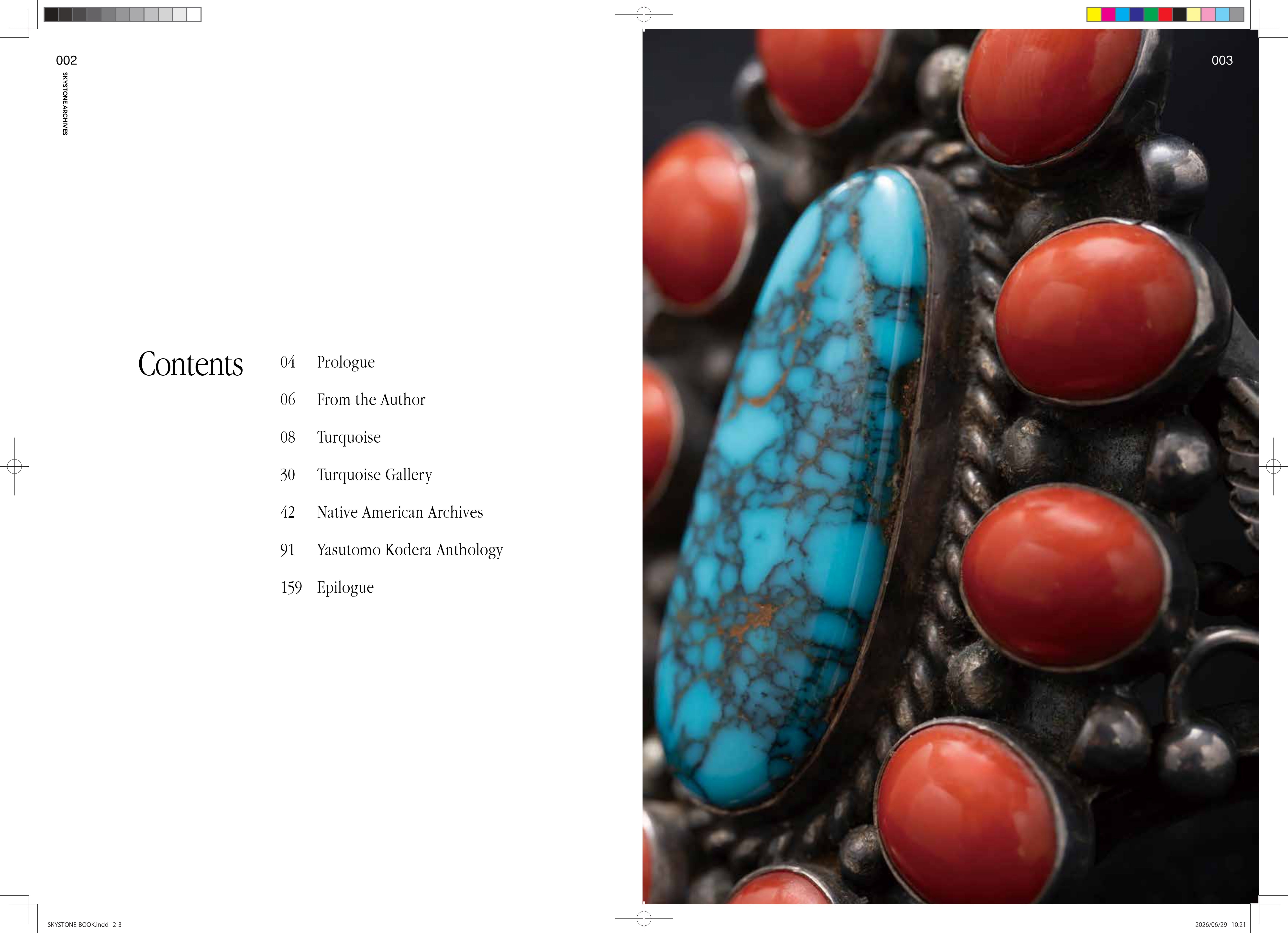 ターコイズブック『Skystone』 Turquoise Book – CLUTCH TOKYO