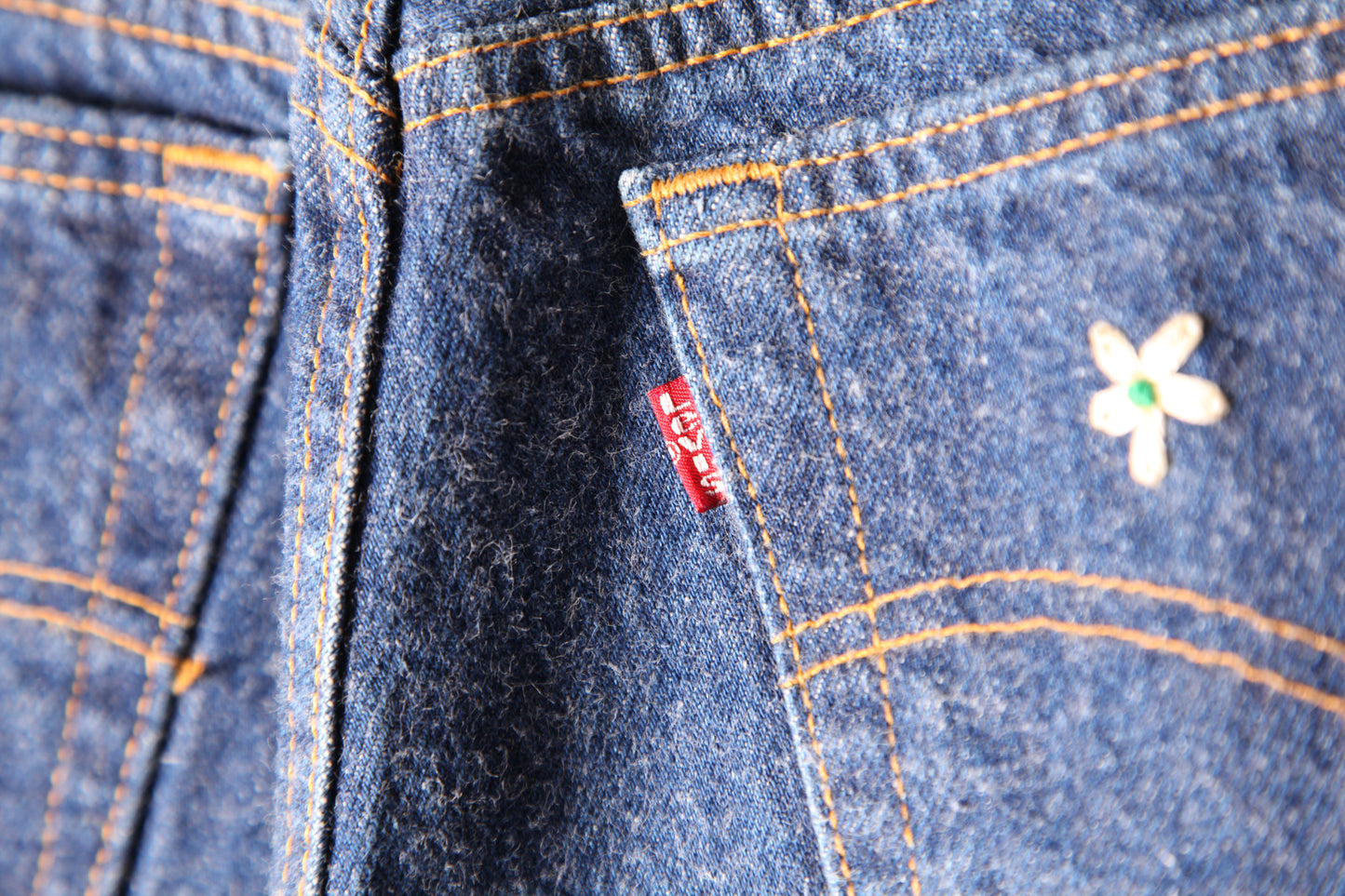SHANANA MIL<シャナナミル>　Levi's 501 HAND CUSTOM JEANS W32（実寸30インチ相当）