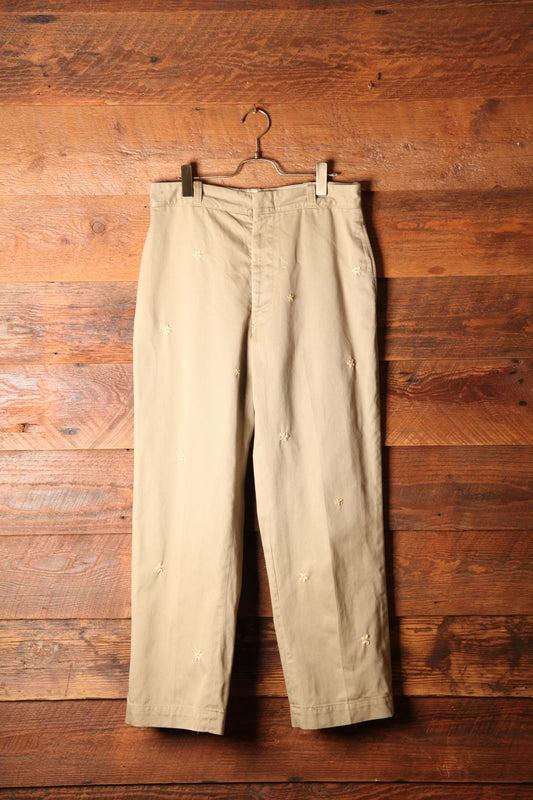 SHANANA MIL<シャナナミル> US ARMY KHAKI TROUSERS チノパン M（W32インチ相当）