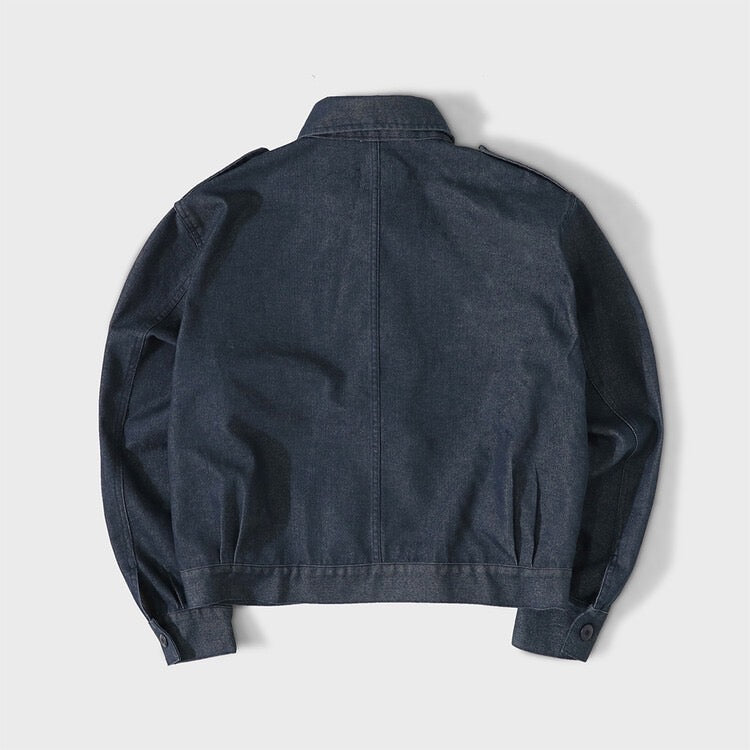 Goodnies British Army Battledress Jacket Blue Denim  ＜1950s ミリタリー＞