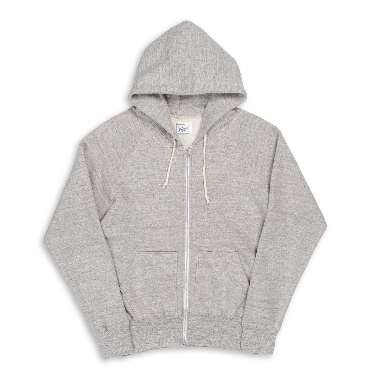 Sudadera Allevol Loopwheel Easy Gris Claro ＜Tejido tubular gris claro＞