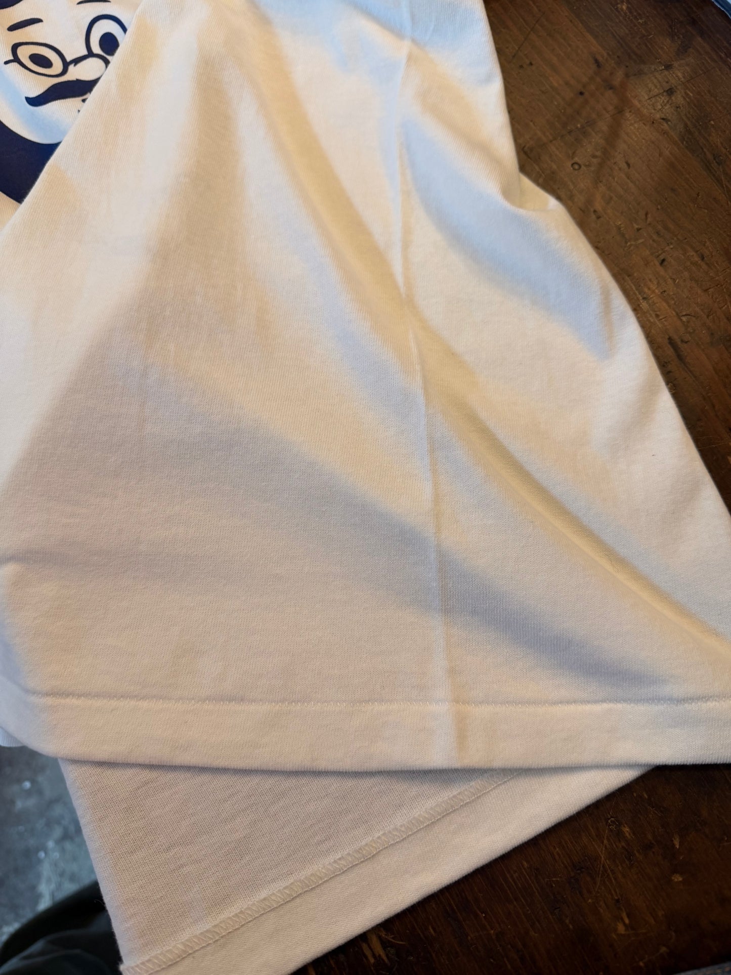 CLUTCH TOKYOオリジナルリンガーT Original Ring Tee White x  Maroon Uncle C.