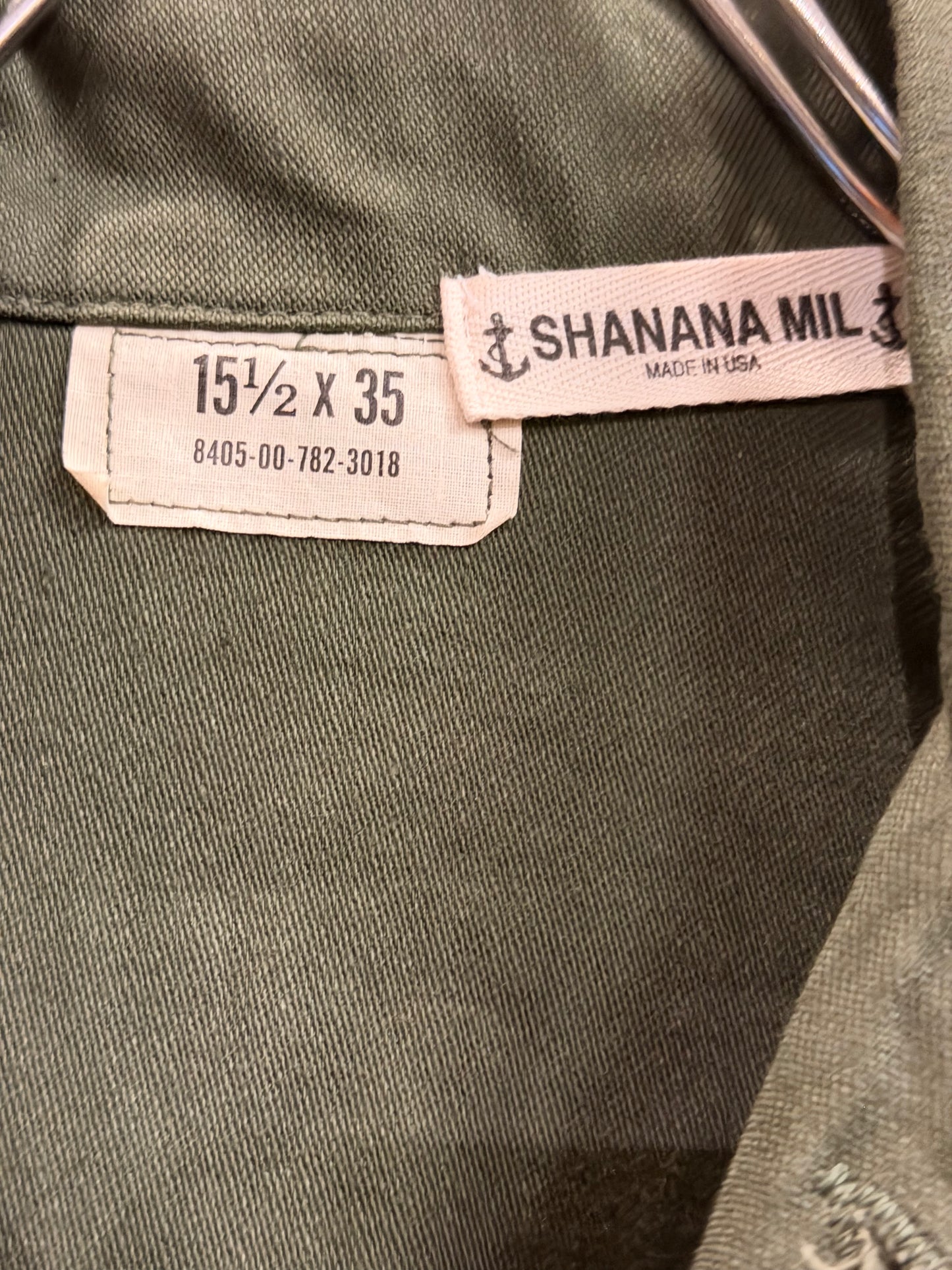 SHANANA MIL US ARMY Re-make Shirts OG107 Size L SM40