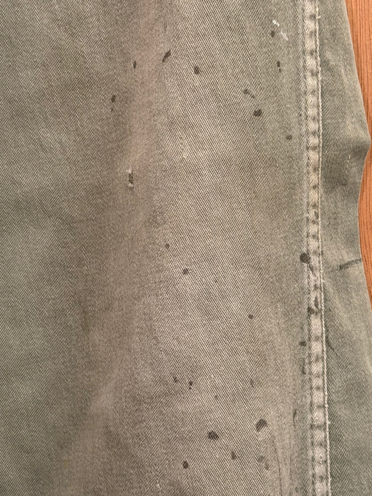 SHANANA MIL US ARMY OG-107 Re-make Trousers con cremallera, equivalente a una cintura real de 30 pulgadas_SM3