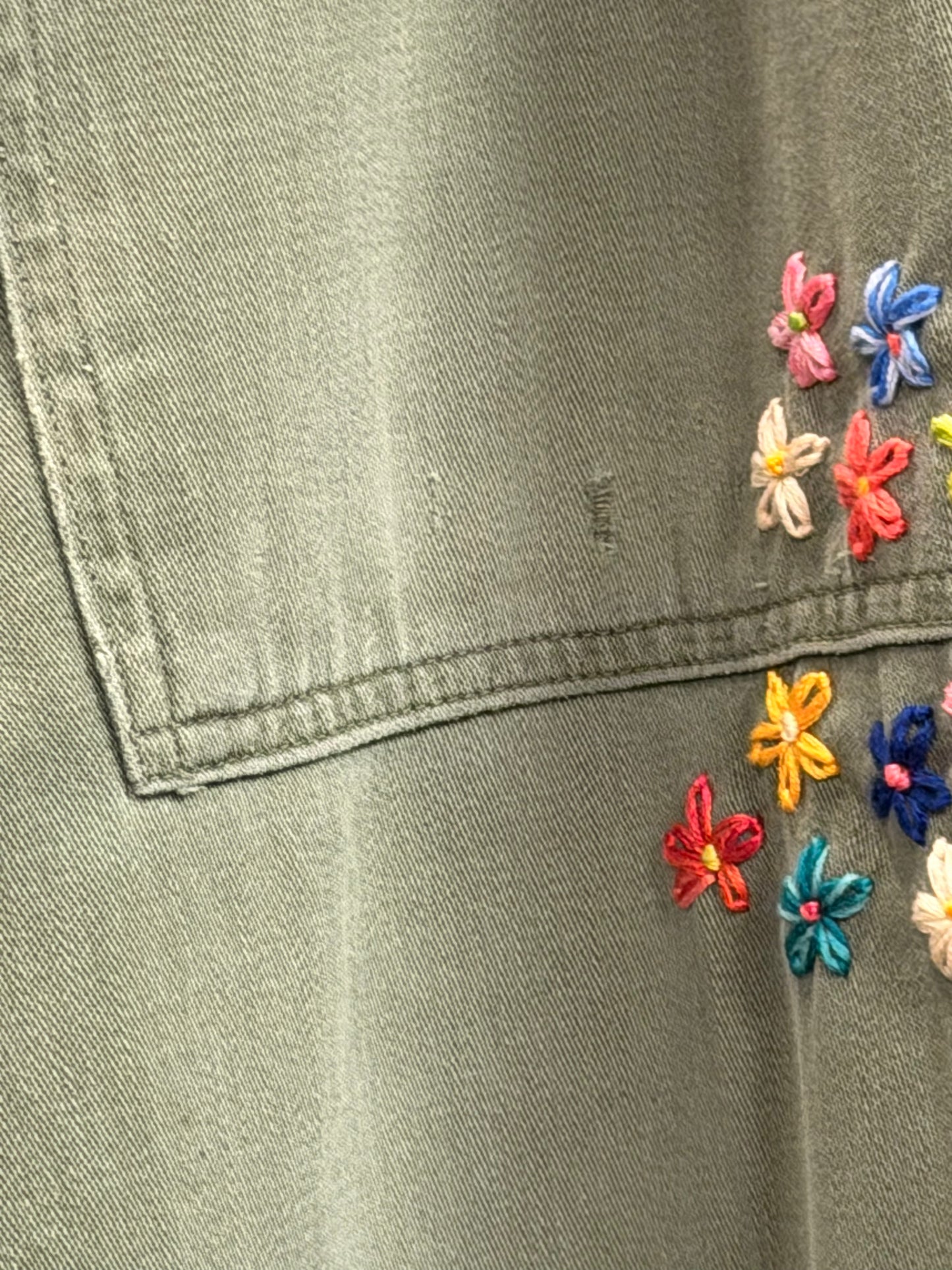 SHANANA MIL<シャナナミル>　US ARMY '50s OG-107 Re-make Trousers  ボタンフライ 実寸W30 相当_SM74