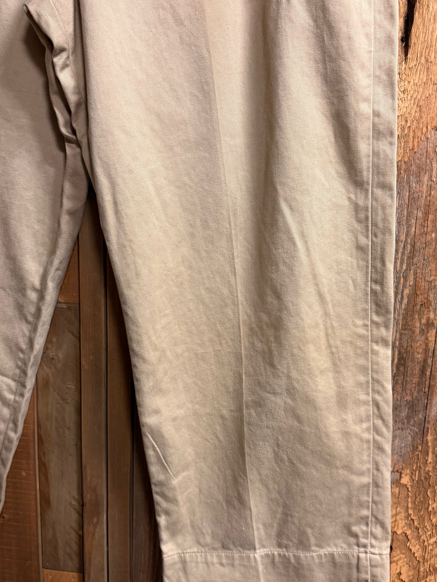 SHANANA MIL US ARMY KHAKI TROUSERS Pantalones chino L (equivalente a 34 pulgadas de cintura) SM_17