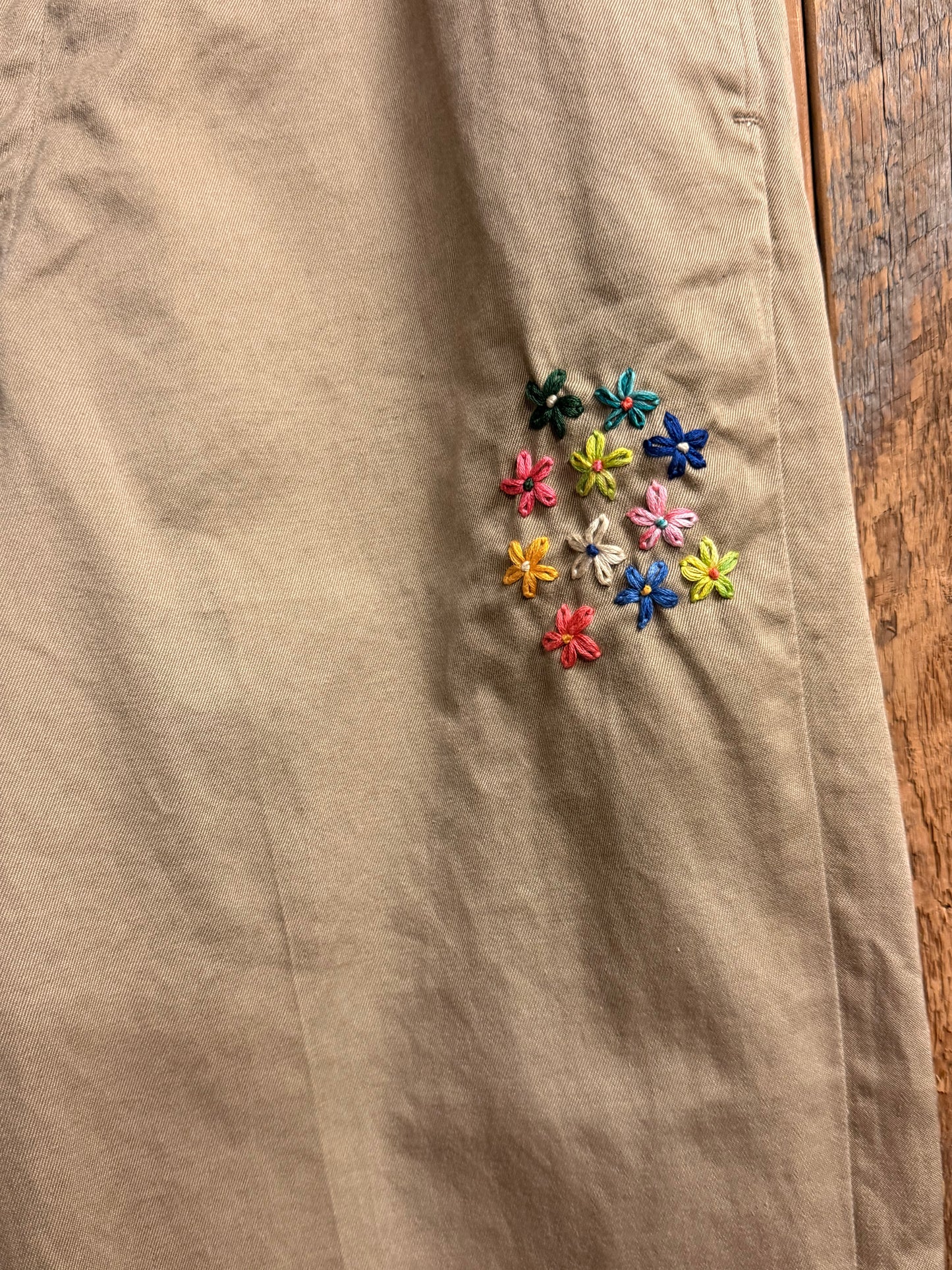 SHANANA MIL US ARMY KHAKI TROUSERS Pantalones chino L (equivalente a 34 pulgadas de cintura) SM_17