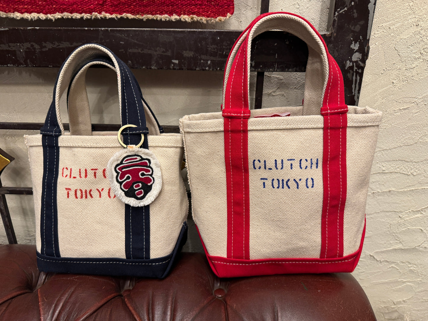 CLUTCH TOKYOオリジナル JABS トート RED size M
