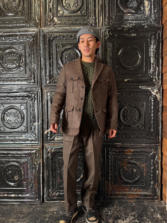 Fleurs de Bagne / Le Blazer “LE MILORD” REDSTART ツイードジャケット