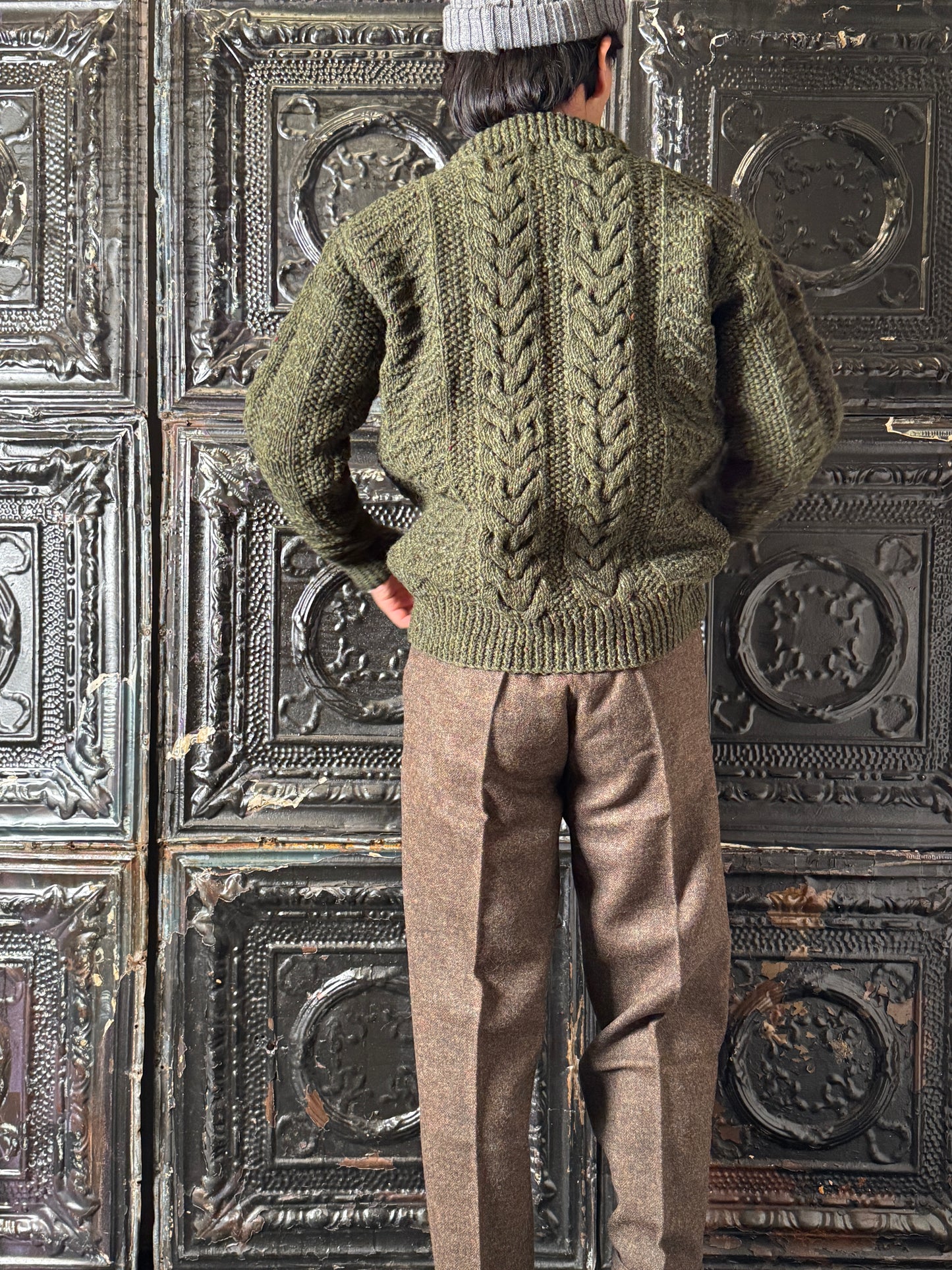 Fleurs de Bagne / Le Pantalon “LE MILORD” ウールツイードトラウザーズ