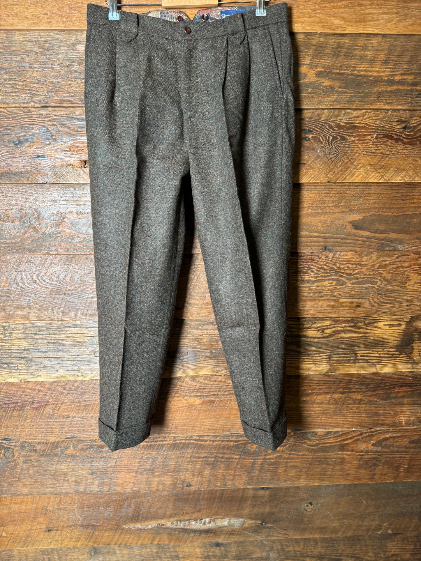 Fleurs de Bagne / Le Pantalon “LE MILORD” ウールツイードトラウザーズ