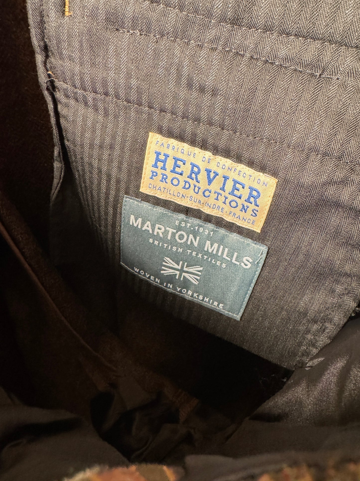 Fleurs de Bagne / Le Pantalon “LE MILORD” ウールツイードトラウザーズ