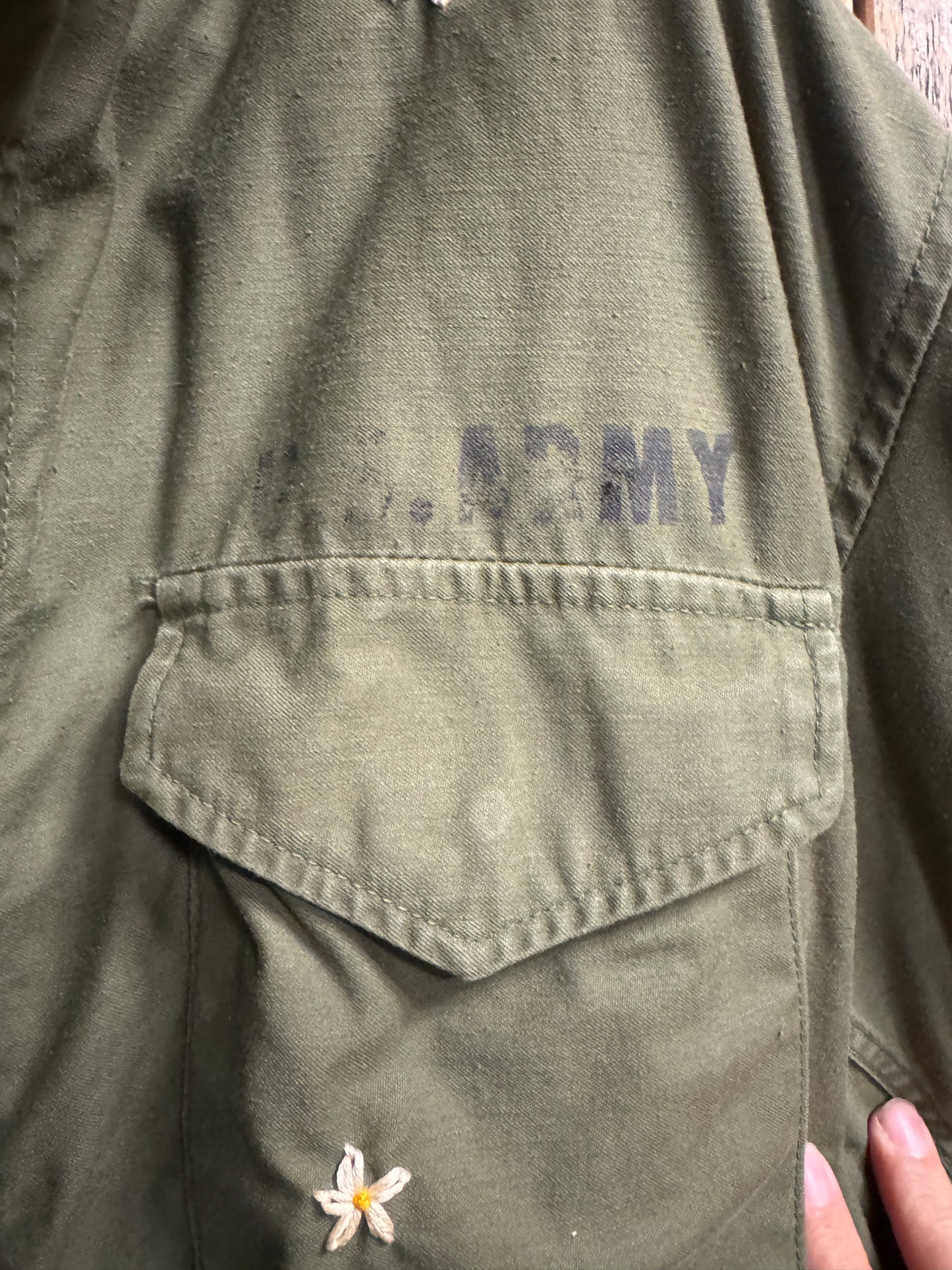 ＜新入荷＞SHANANA MIL<シャナナミル>　US ARMY M-65 FIELD JACKET_LARGE_ SHORT