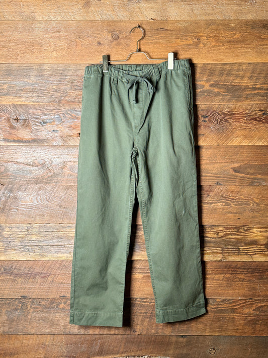 <NEW> RIVI GOODS EZ PANTS OLIVE COTTON