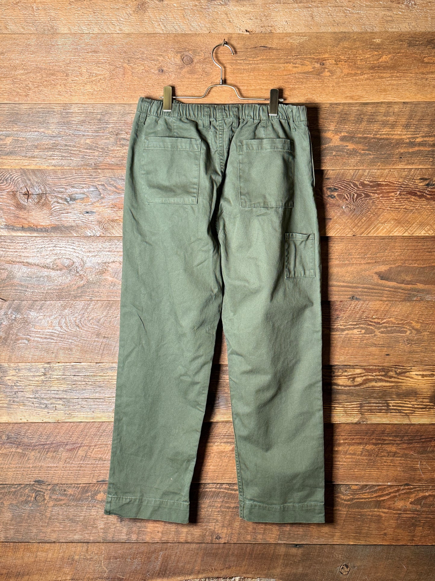 RIVI GOODS EZ PANTS OLIVE COTTON <Made in USA>