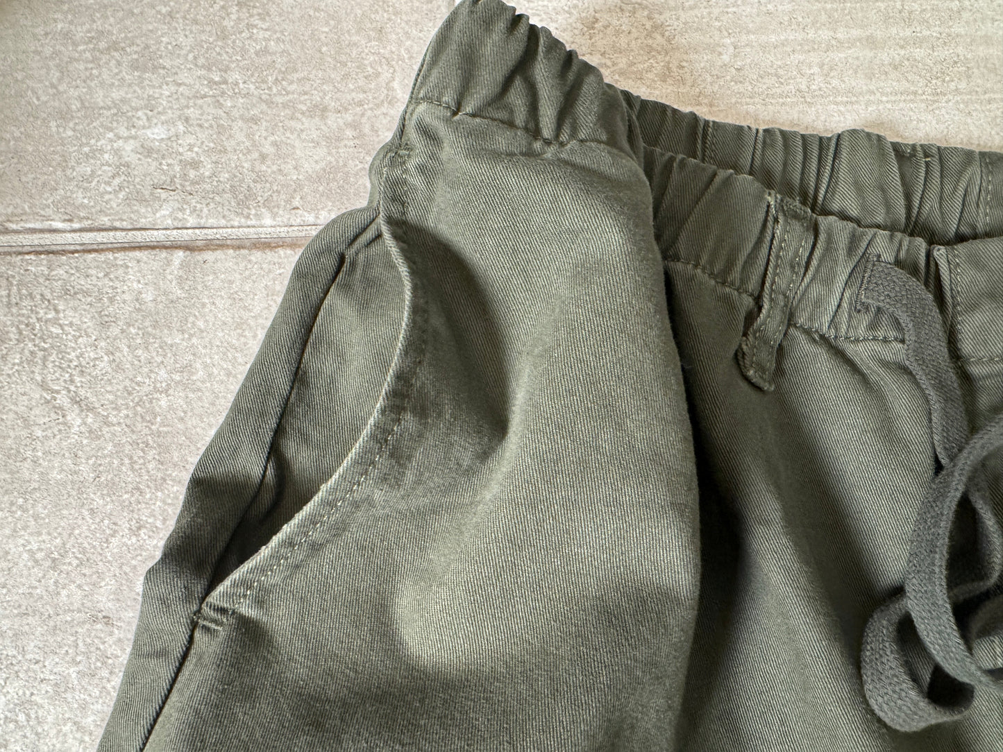 RIVI GOODS EZ PANTS OLIVE COTTON <Made in USA>