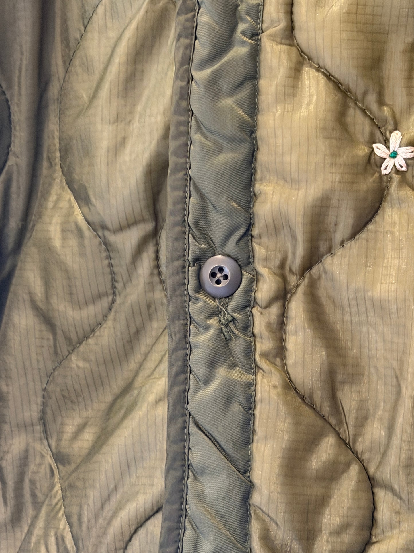 ＜新入荷＞SHANANA MIL<シャナナミル>Daisy®️ sizeL　US ARMY M-65 ’フィッシュテイル' パーカ用ライナー　SM60
