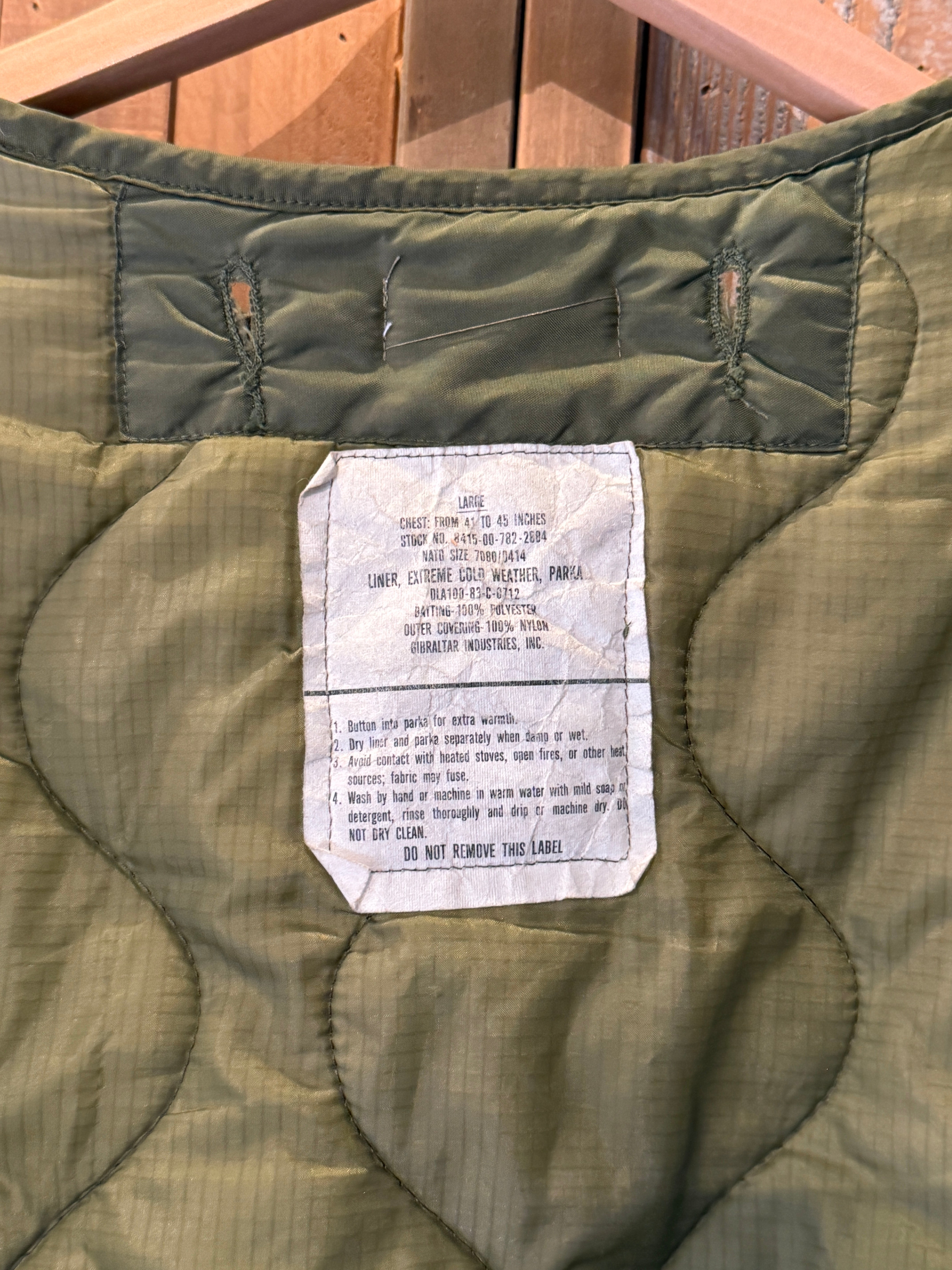 SHANANA MIL M-51 フィッシュテールパーカー シャナナミル XS 新入荷＞SHANANA MIL<シャナナミル>Daisy®️ sizeL US ARMY M-65