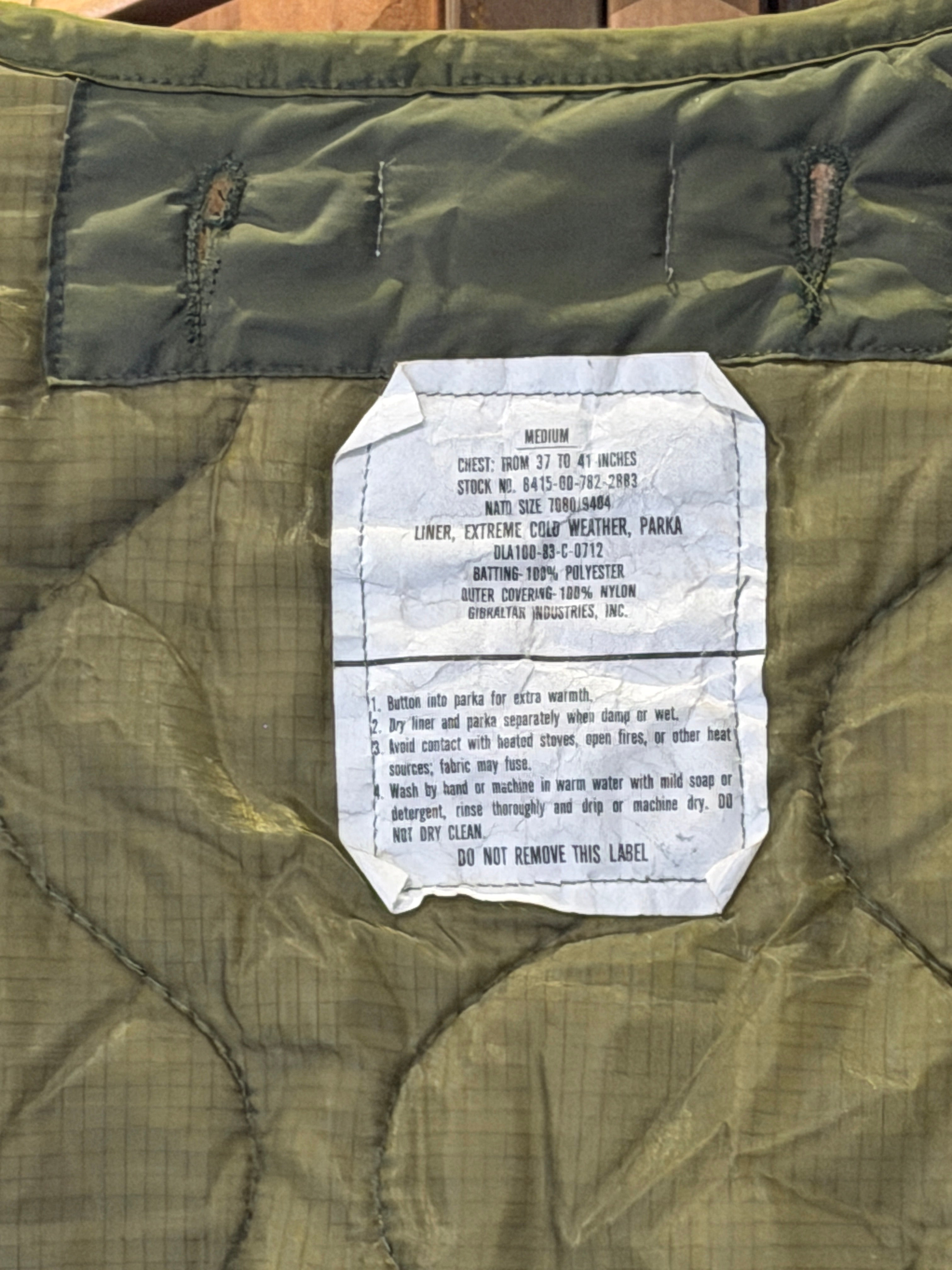 新入荷＞SHANANA MIL<シャナナミル>Daisy®️ sizeM US ARMY M-65