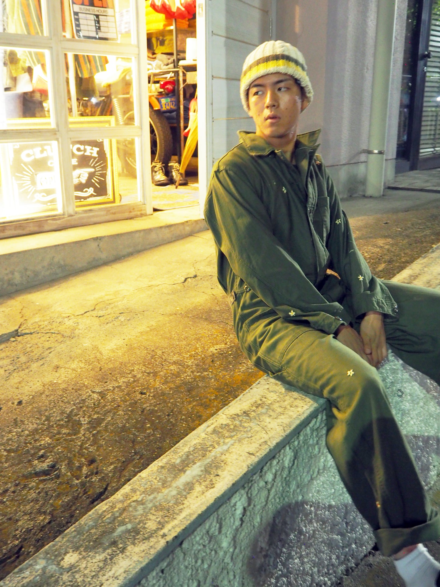 SHANANA MIL_MILITARY <COVERALLS MEN'S COTTON SATEEN ,TYPE1>SIZE LARGE